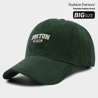 패션파트너 빅사이즈 BOSTON 자수 볼캡 큰머리 대두 야구 모자 7color