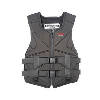 구명조끼 낚시 팽창식 자동팽착 부력 수영장 계곡 바다 카약 캐리비안베이, 그레이