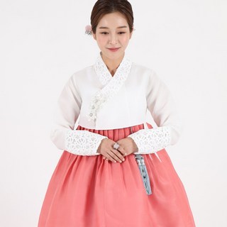 한복대여 우리빔- 하트레이스2 결혼식 여자 하객 돌잔치 가족행사