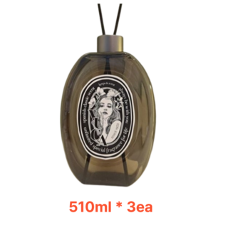 뷰카 센트 클래식 대용량 디퓨저 선물세트, 일랑일랑, 510ml, 3개