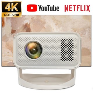 씽크라이프 무선 미러링 각도조절 빔 프로젝터 OTT 내장 1080P FHD HDMI 지원, 세트E