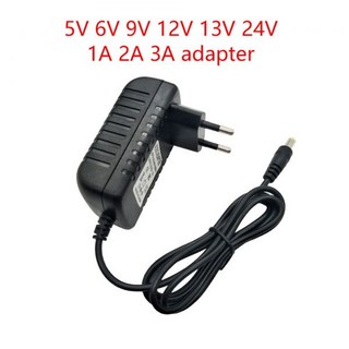 LED 조명 스트립용 범용 전원 공급 장치 충전기 어댑터 AC 110-240V DC12V 5V 6V 9V 13V 24V 12V 1A 2A 3A, 02 US Plug_05 13V_03 3A, 1개