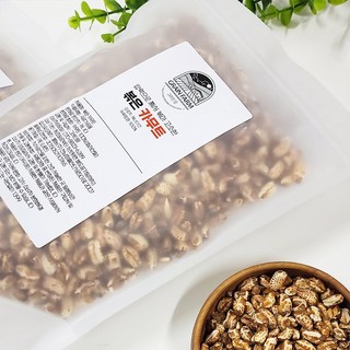 그레인팜 볶은 카무트퐁 카무트뻥튀기 캐나다산 볶음 호라산밀, 3개, 80g
