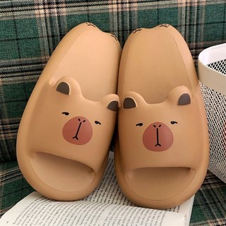 카피바라 슬리퍼 귀여운 캐릭터 커플 EVA