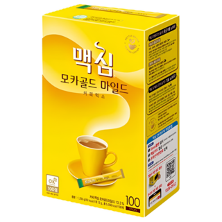 맥심 모카골드 마일드 커피믹스 100개입, 12g