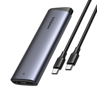 UGREEN 유그린 10Gbps USB 3.2 Gen2 NVMe C타입 SSD 외장 케이스