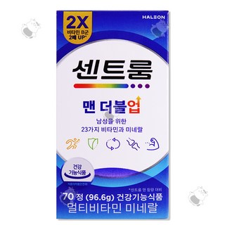 센트룸 포 맨 멀티비타민 미네랄, 70정, 1개