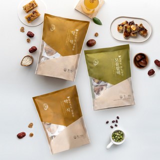 창억떡 약식 1000g + 모듬찰떡 500g, 1개, 1500g