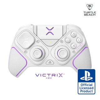 터틀비치 빅트릭스 프로 Victrix Pro BFG 화이트 PS & PC 무선 컨트롤러 게임패드 커스텀패드 정발, 1개, 052-002-WH