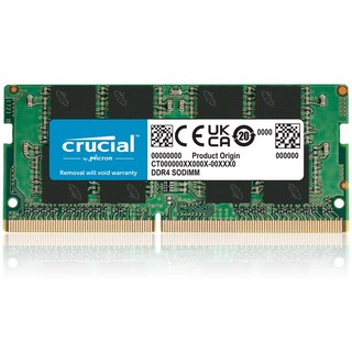 마이크론 Crucial 노트북 DDR4-3200 CL22, 16GB, 1개