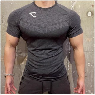 짐샤크 GYM SHARK 반팔 웨이트 피트니스 헬스 티셔츠