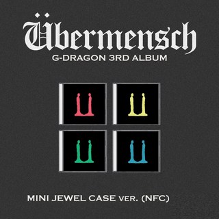 지드래곤 - 3집 : bermensch Mini Jewel NFC Disc Ver 랜덤발송