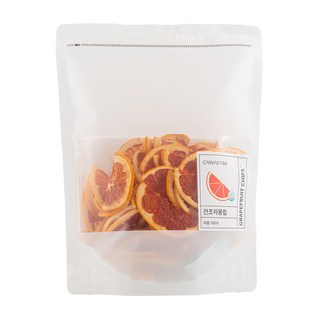 국내생산 말린 자몽칩, 1개, 100g