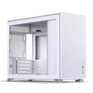 JONSBO Pinecone D31 케이스 MATX 1280x800 해상도 게임 서브 지지대 파워 360 콜드 배기 섀시, MESH White, 05 MESH White