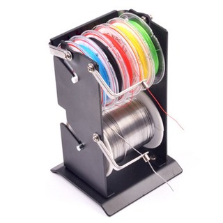 UL1423 테프론 랩핑/래핑와이어 30AWG 5개-거치대set, 옐로우,그레이,브라운,퍼플,오렌지, 1세트