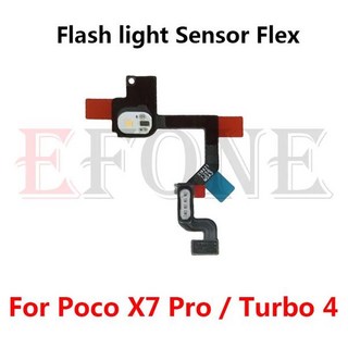 Xiaomi 호환 Poco X7 Pro 근접 거리 주변 광 센서 플렉스 케이블