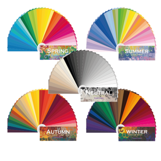 퍼스널컬러 컬러차트 201색 (진단천 드레이프 천 보조교구) 5. 뉴트럴 컬러차트 1개 상품 이미지