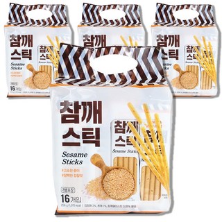 키즈웰 참깨스틱 256g, 48개, 16g