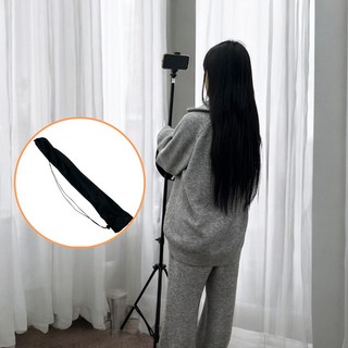 항공샷 삼각대 사용 모습