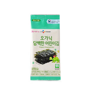 자연드림XCJFW 오가닉 담백한 어린이김, 20개, 2.6g