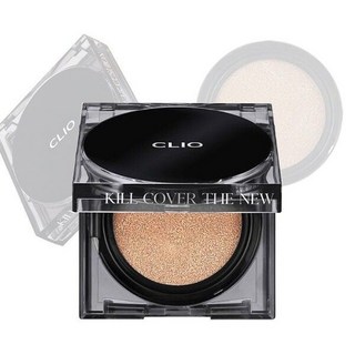 클리오 킬 커버 파운웨어 더 뉴 쿠션 본품+리필 3.5바닐라 SPF50+, 클리오 킬 커버 파운웨어 더 뉴 쿠션 본품+리필 3.5