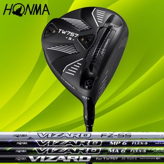 혼마 투어월드 TW757 TYPE-S 타입-S 남성 드라이버 10.5도 VIZARD 50 S, 비자드 TW757 50 S