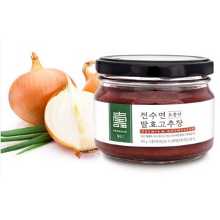 전수연 양파 발효액 고추장 순한 보통 안매운 맛, 순한맛, 2개, 350g