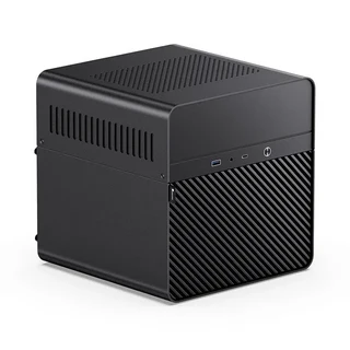 콘솔 악세사리JONSBO-N2 NAS 미니 케이스 스토리지 올인원 홈 오피스 서버 PC 5 하드 디스크 위치 핫 스왑, 02 Black