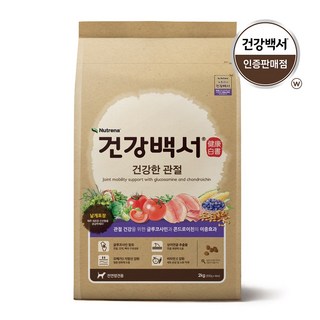 건강백서 강아지 기능성 사료, 뼈/관절강화, 10.2kg, 1개
