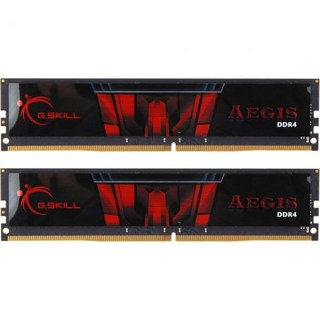 G.SKILL AEGIS 시리즈 DDR4 램 32GB 2x16GB 2666MTs CL19-19-19-43 1.20V 데스크탑 컴퓨터 메모리 UDIMM F4-2666C19D-32