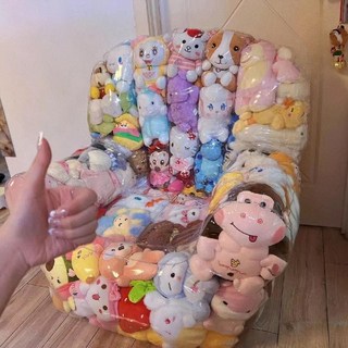 투명 인형 보관 의자 장난감 좌석