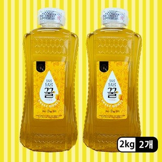 달콤달콤 꿀 사양벌꿀, 2kg, 2개