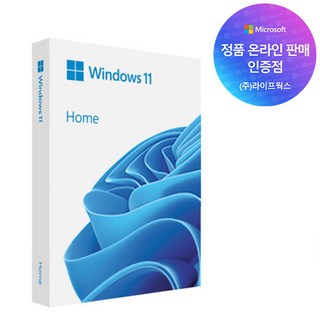 마이크로소프트 Microsoft Windows 11 Home FPP 처음사용자용 USB설치 한글 영구제품키, HAJ 00095