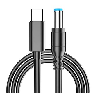 무선 라우터 노트북용 전원 어댑터 컨버터 E 마커 칩 PD100W C타입-DC5525 수 충전기 케이블 코드 9V 12V 15V 20V, [02] 20V