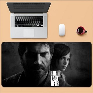 The last of us 게임 마우스 패드 대형 게이밍 컴퓨터 게이머 PC 키보드 매트