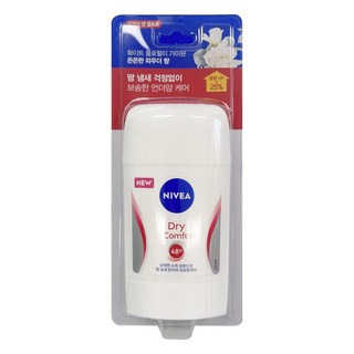 니베아 데오드란트 스틱 드라이 앤 콤포트, 50ml, 1개