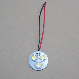 세이브솔라 LED 3V 5050렌즈 X 3 칩 부착 원형 기판, 30개