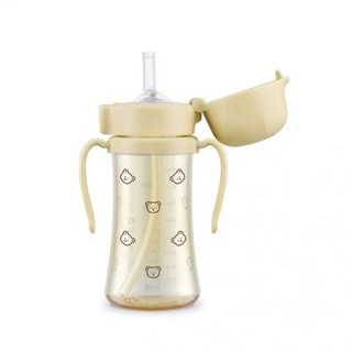 그로미미 PPSU 돗꼼 300ml 빨대컵 (버터)