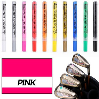 골타 골프채 커스텀 셀프 도색펜 28색상 아이언 드라이버 퍼터 웨지 꾸미기, [GOLF]03-PINK, 2개