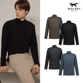 [KT알파쇼핑][Wolsey]울시 24FW 남성 듀스텍스 터틀넥 4종