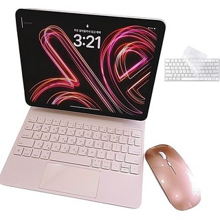 [eABANG 핑크 매직키보드와 마우스 세트 이미지]