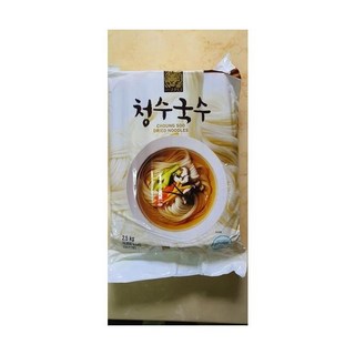 청수식품 청수국수(포장), 2.5kg, 4개