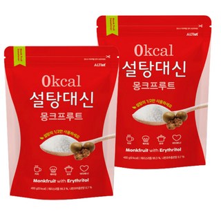 설탕대신 몽크프루트 나한과, 400g, 2개