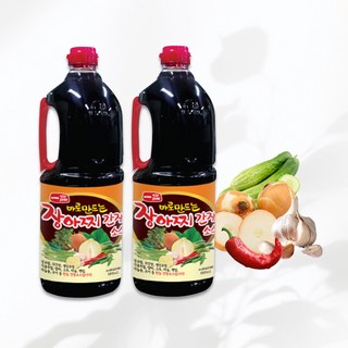 일품 광야식품 만능 장아찌 간장 소스 1800ml (2개 묶음) 일품 광야식품 만능 장아찌 간장 소스 1800ml (2개 묶음)
