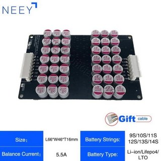 NEEY 액티브 이퀄라이저 밸런서 리튬 이온 Lifepo4 LTO 배터리 에너지 캐패시터 5A 3-21S, 01 CHINA, 1개