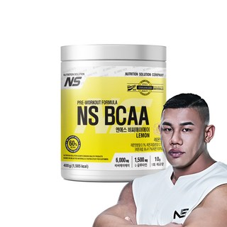 NS BCAA 아미노산 보충제 레몬맛, 1개, 400g