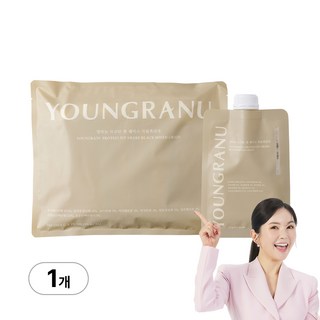 영라뉴 프로틴 핏 쉐이크 장영란 단백질 곡물흑임자맛 영란뉴 WPI 분리유청, 315g, 1세트