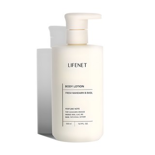 라이프넷 바디로션 프레쉬 만다린 앤 바질, 500ml, 1개
