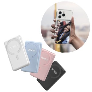 SYNCO M4 무선 셀카 모니터 맥세이프 자석 셀피 스크린