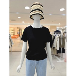 (올리브데올리브) 쭈글이 라운드 티셔츠 (YW5ME320) 1414733